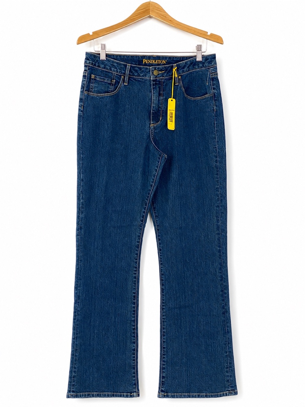 NWT Pendleton Women’s Jeans Size 14 Blue Denim Straight Leg Classic Fit
